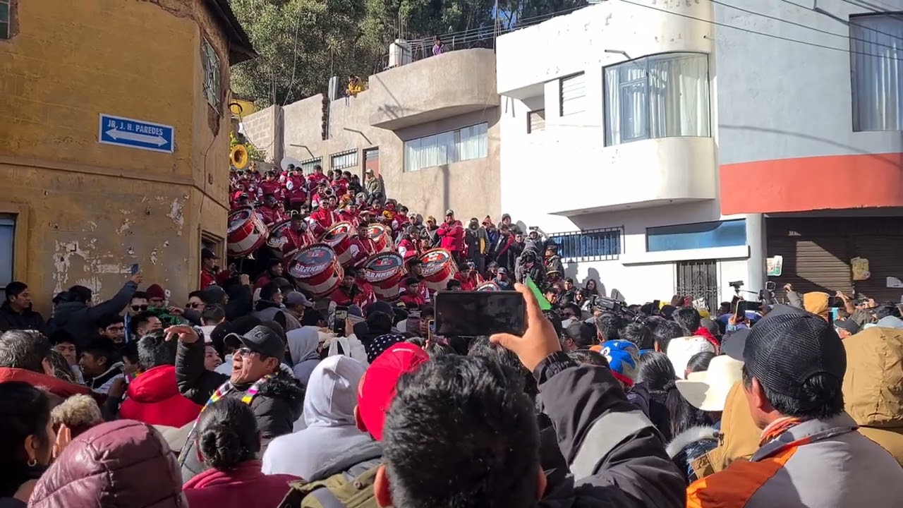 TINKUS DEL BARRIO REVOLUCION. BANDA LA GRANDE - ALBA - 8VA DEL NIÑO JESUS - AZANGARO. 2024 - 2025