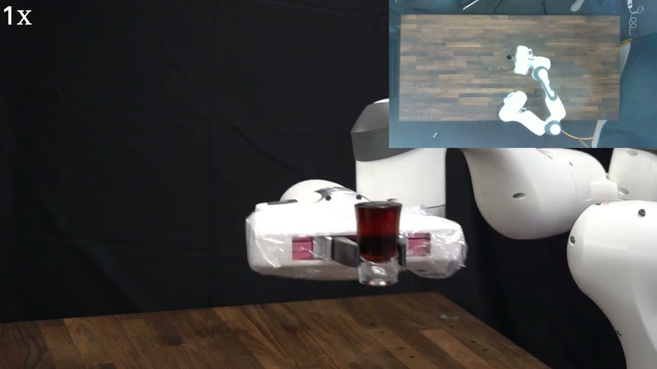 A Solution to Slosh-free Robot Trajectory Optimization