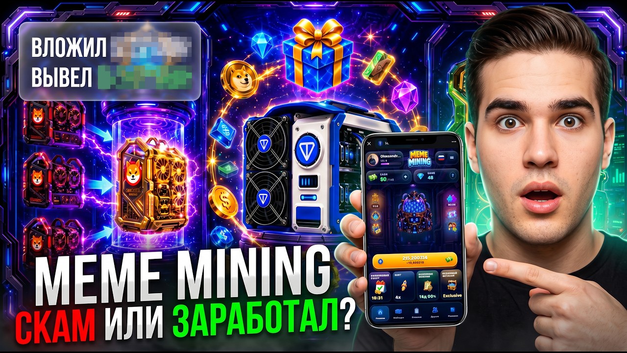 Meme Mining & Signal [2193] &mdash; УЖЕ СОСКАМИЛСЯ ИЛИ РАБОТАЕТ? Как ЗАРАБОТАТЬ от 100$+?