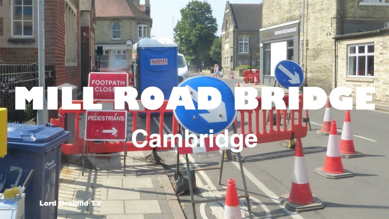 Mill Road Bridge demo 24 June 2020