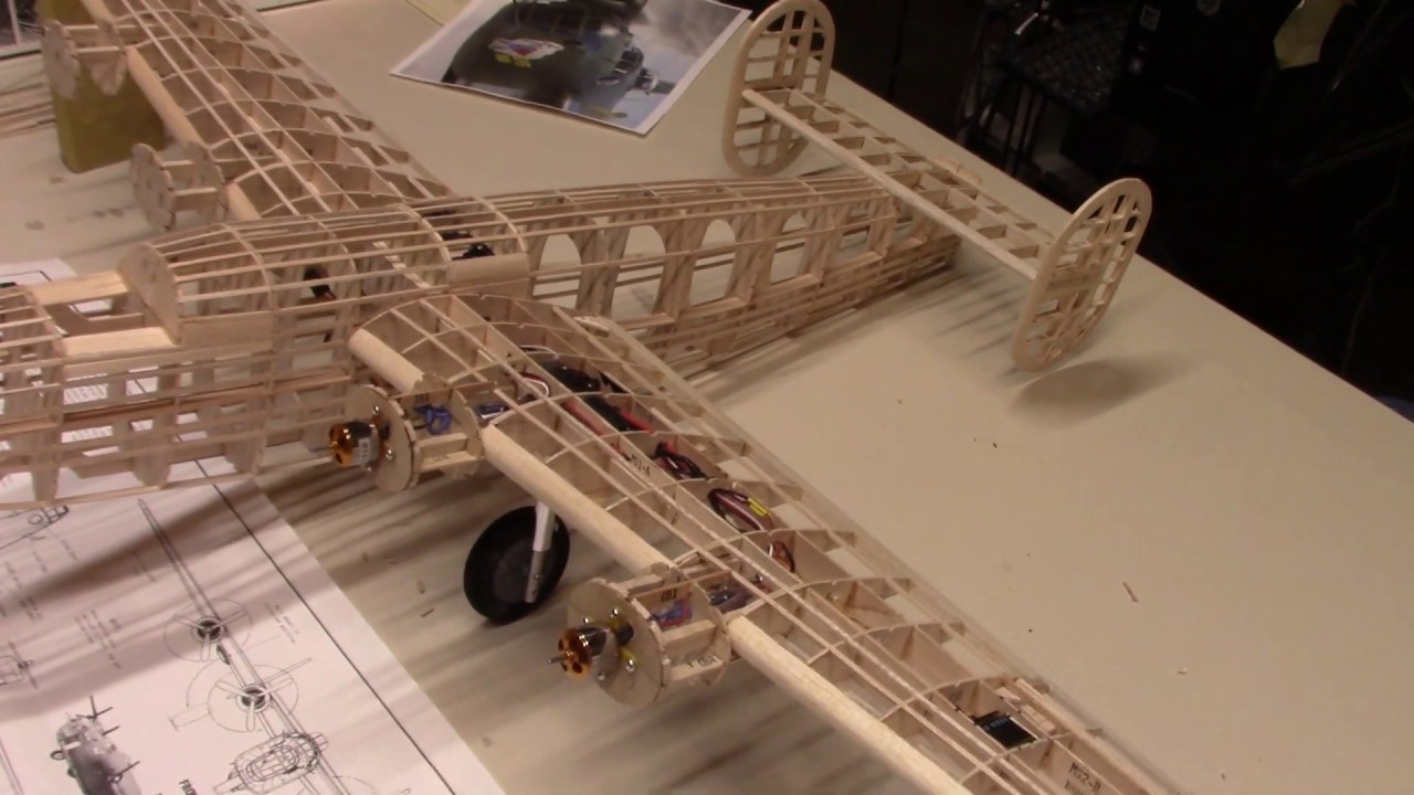 Guillows B-24 R/C update #2