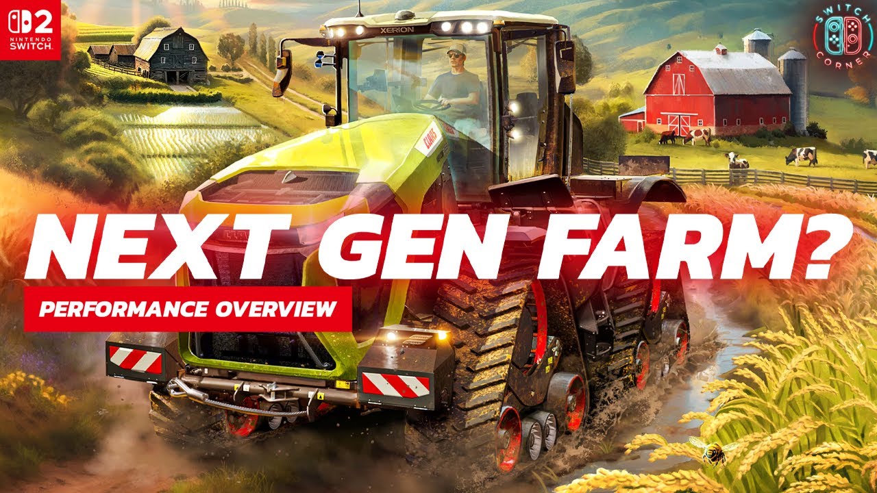 Обзор производительности Farming Simulator Signature Edition на Nintendo Switch 2