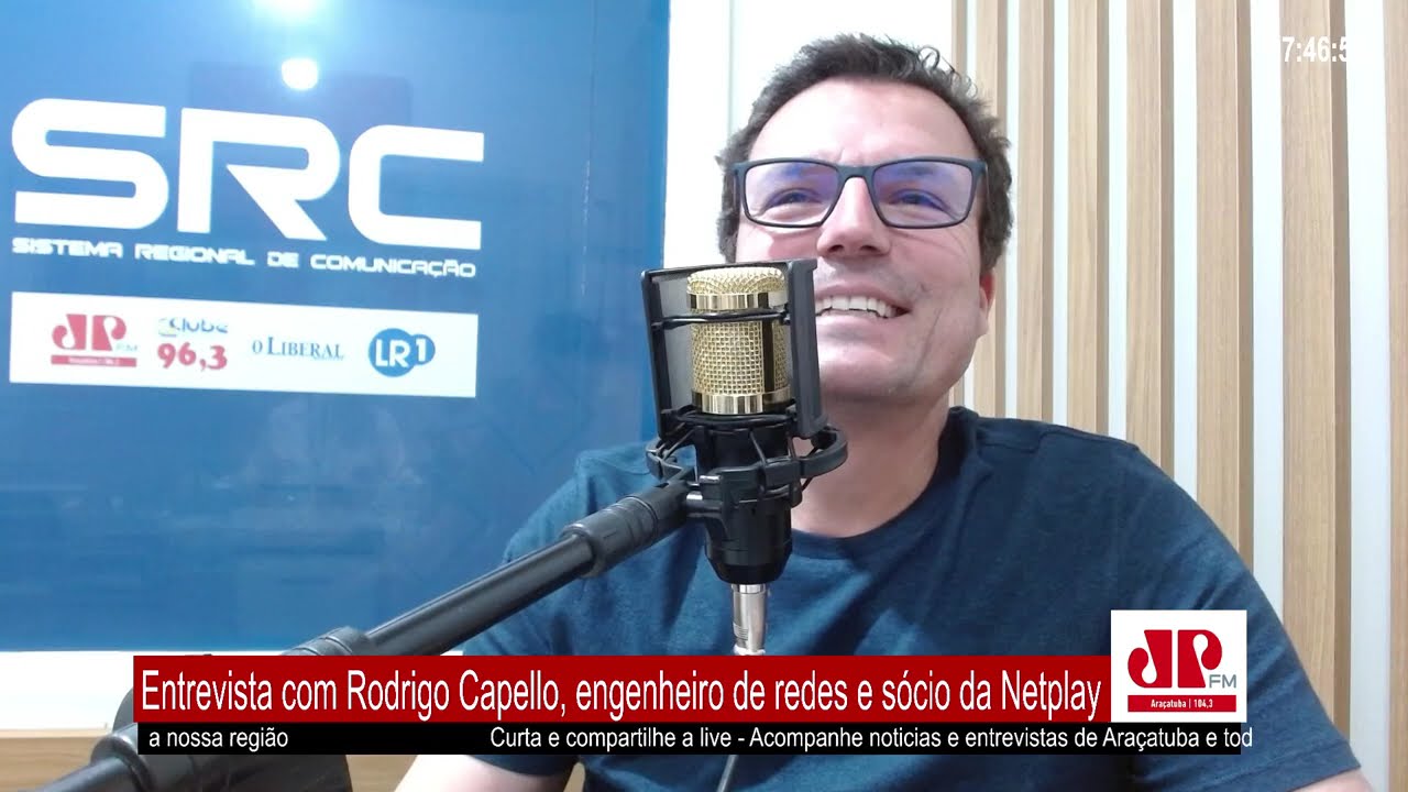 Entrevista Rodrigo Capello, engenheiro de redes da Netplay | Jornal da Manhã Araçatuba | 02.02.2026