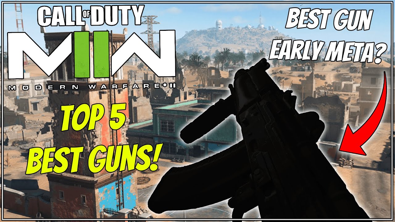 Top 5 Best Guns in Modern Warfare 2!