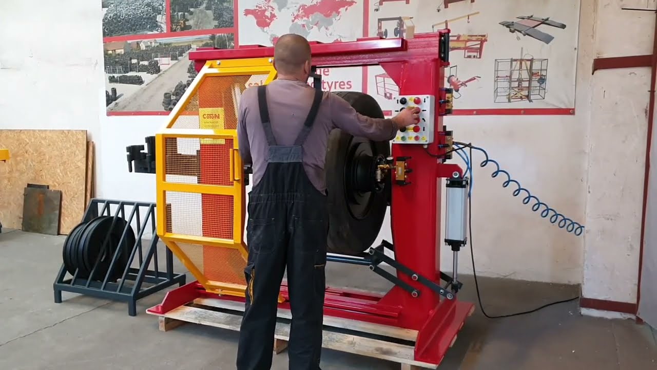 COTON TRUCKTEST - Truck tyre testing machine / tyre tester / tire inspector (new version)