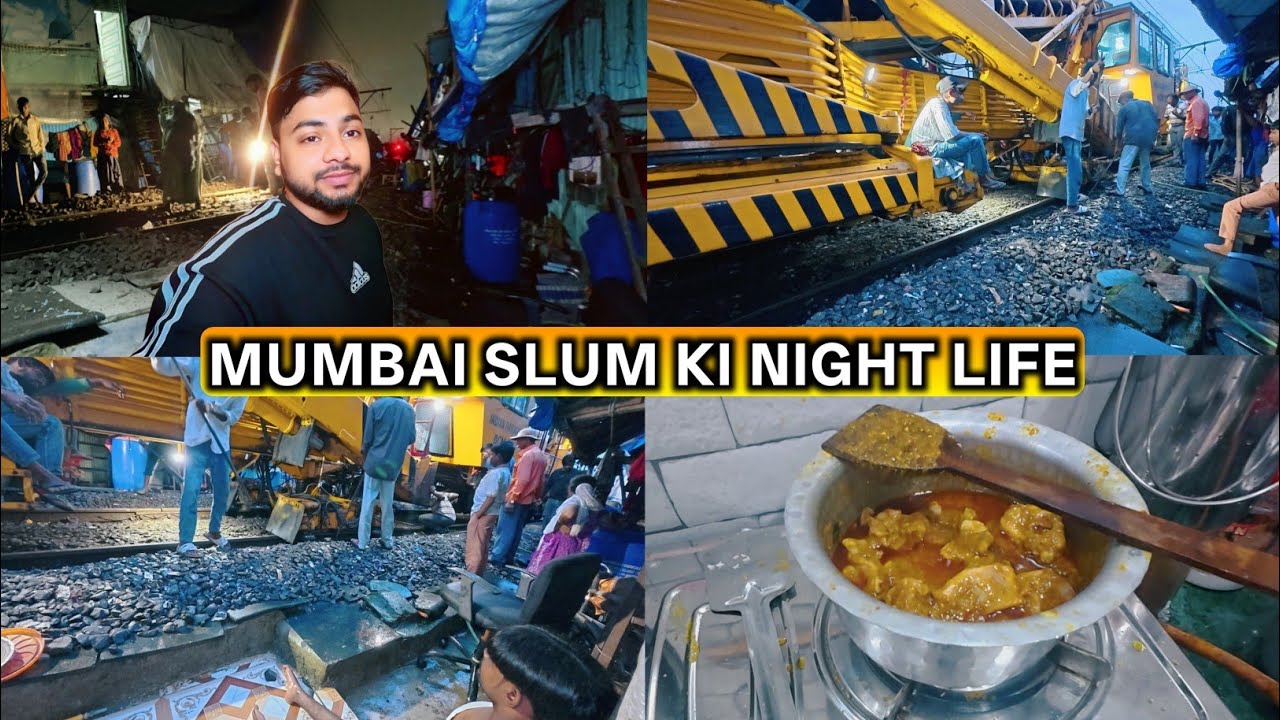 Mumbai Slum Ki Night Life | Night Life In Mumbai