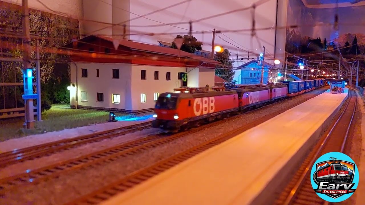 Fahrvideo Dezember 2025 Steinach auf der Brennerbahn 1:87 - Modellismo Ferroviario  Railway