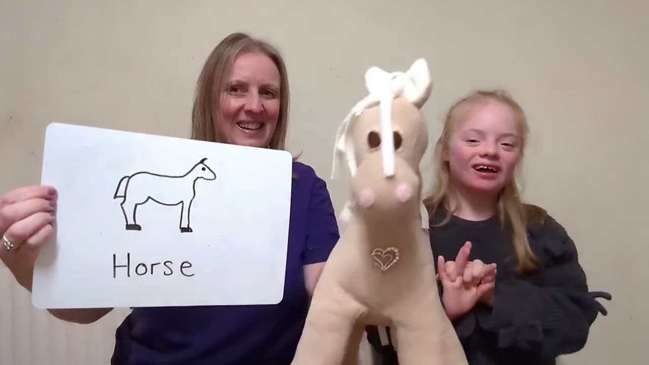 Makaton Sign of the Week - Horse 🐴