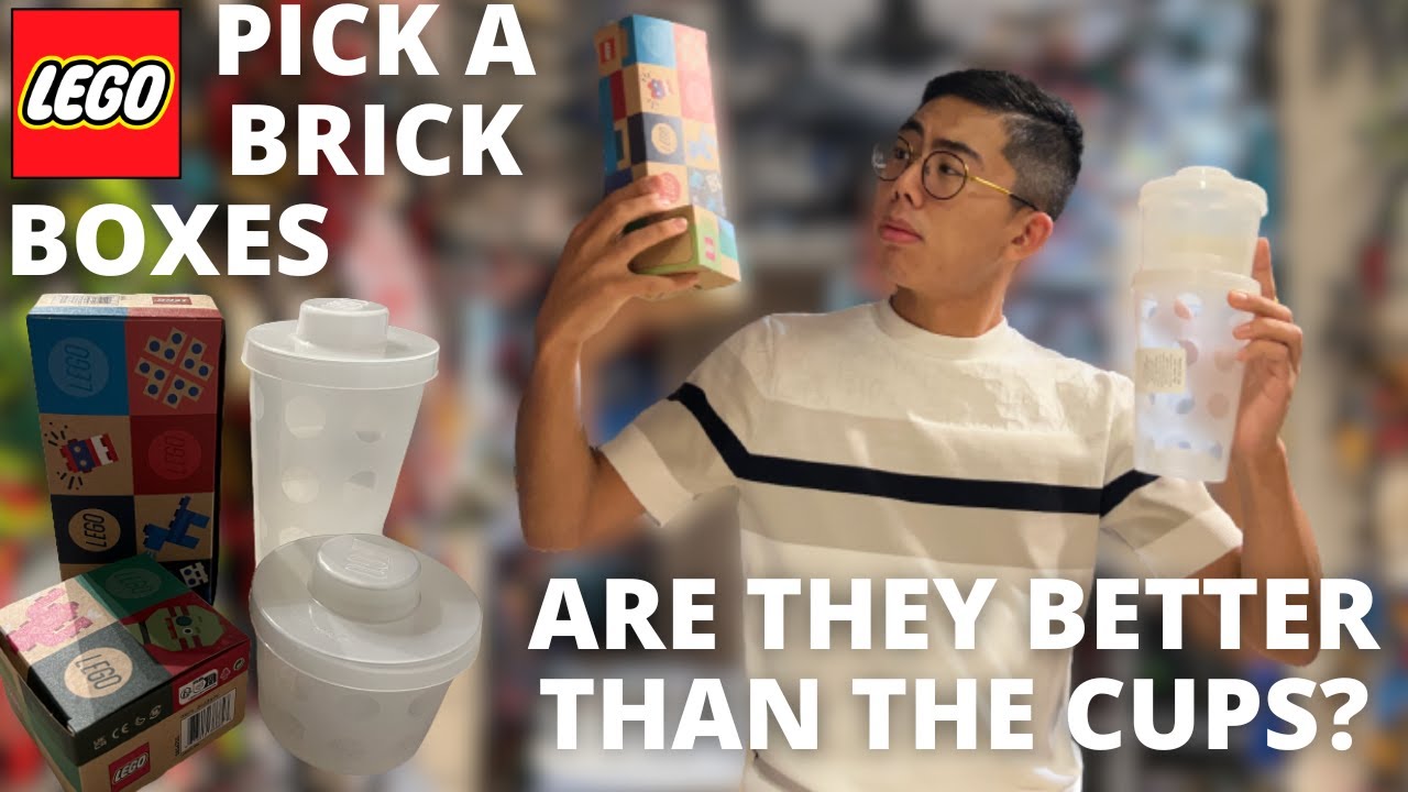 NEW LEGO Pick A Brick Boxes: Are they BETTER than the Cups?