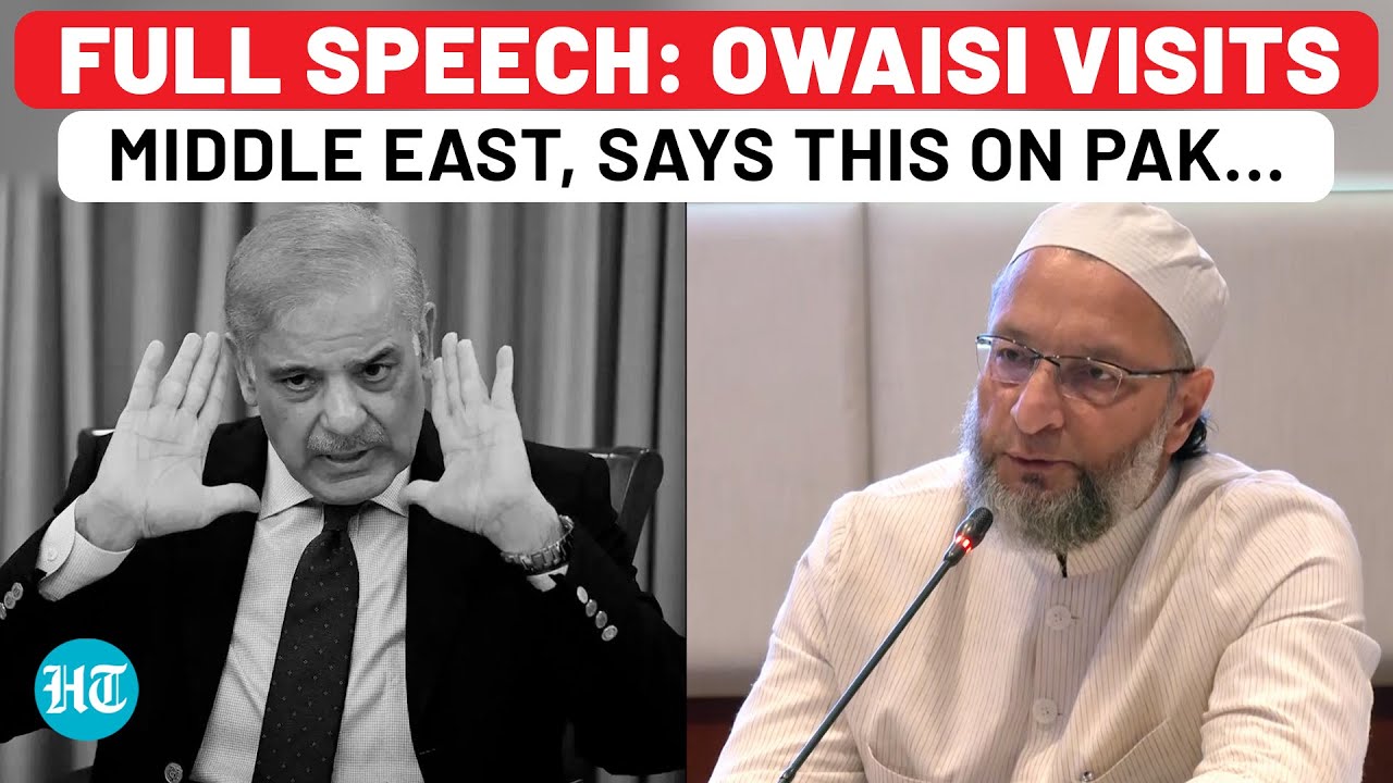 Full Speech: In Middle East, Owaisi's Big Pakistan Message| AIMIM Chief In Bahrain| Sindoor,Pahalgam