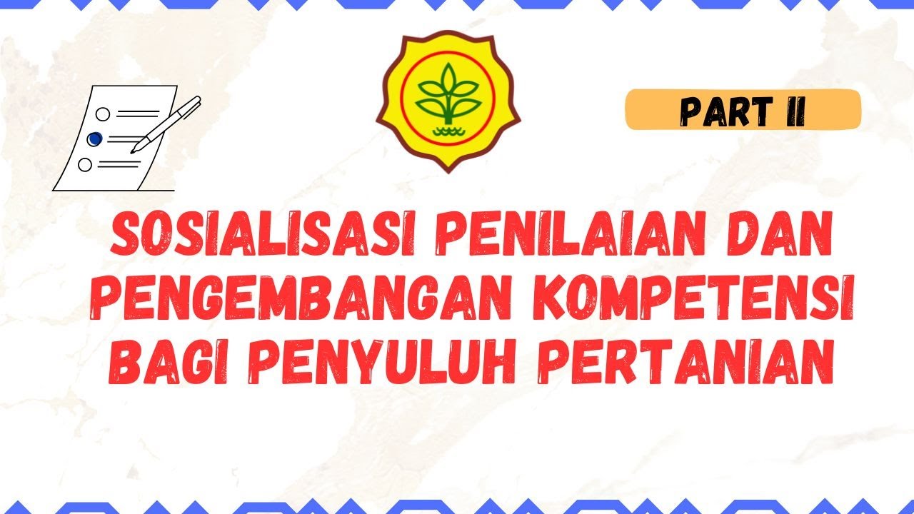Penyuluh PNS Wajib Punya 20 JP Pelatihan Dalam 1 Tahun  #penyuluhanpertanian #penyuluhpertanian