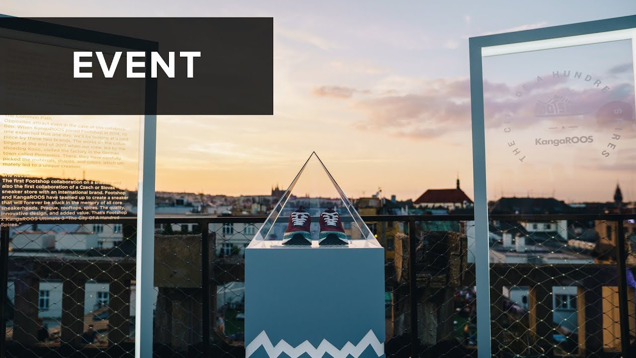 Rooftop launch - KangaROOS x Footshop