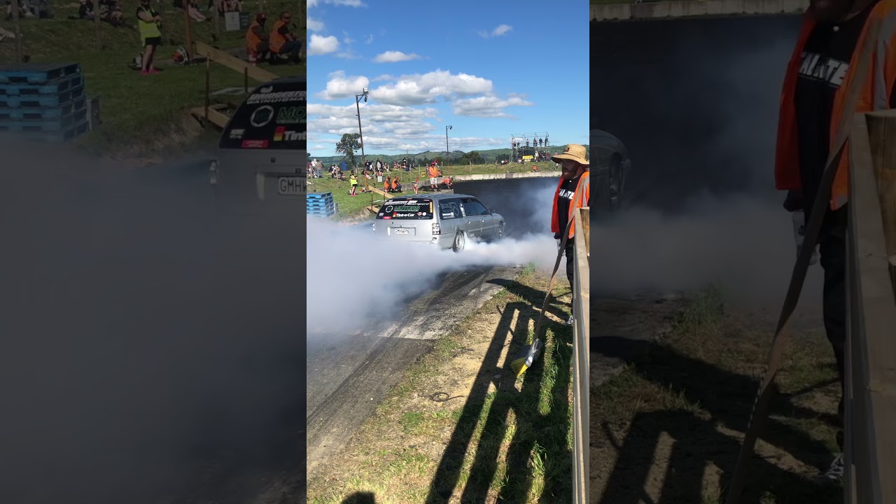 &ldquo; TRINUT &rdquo; Holden wagon skid at  MMP NZ