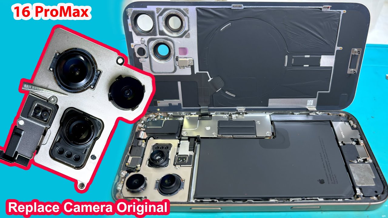 iPhone 16 Pro Max Replacement Back Camera