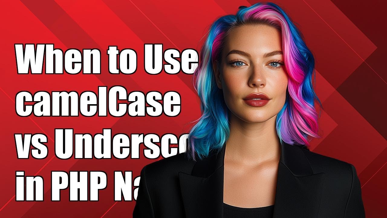 When to Use camelCase vs Underscores in PHP Naming Conventions