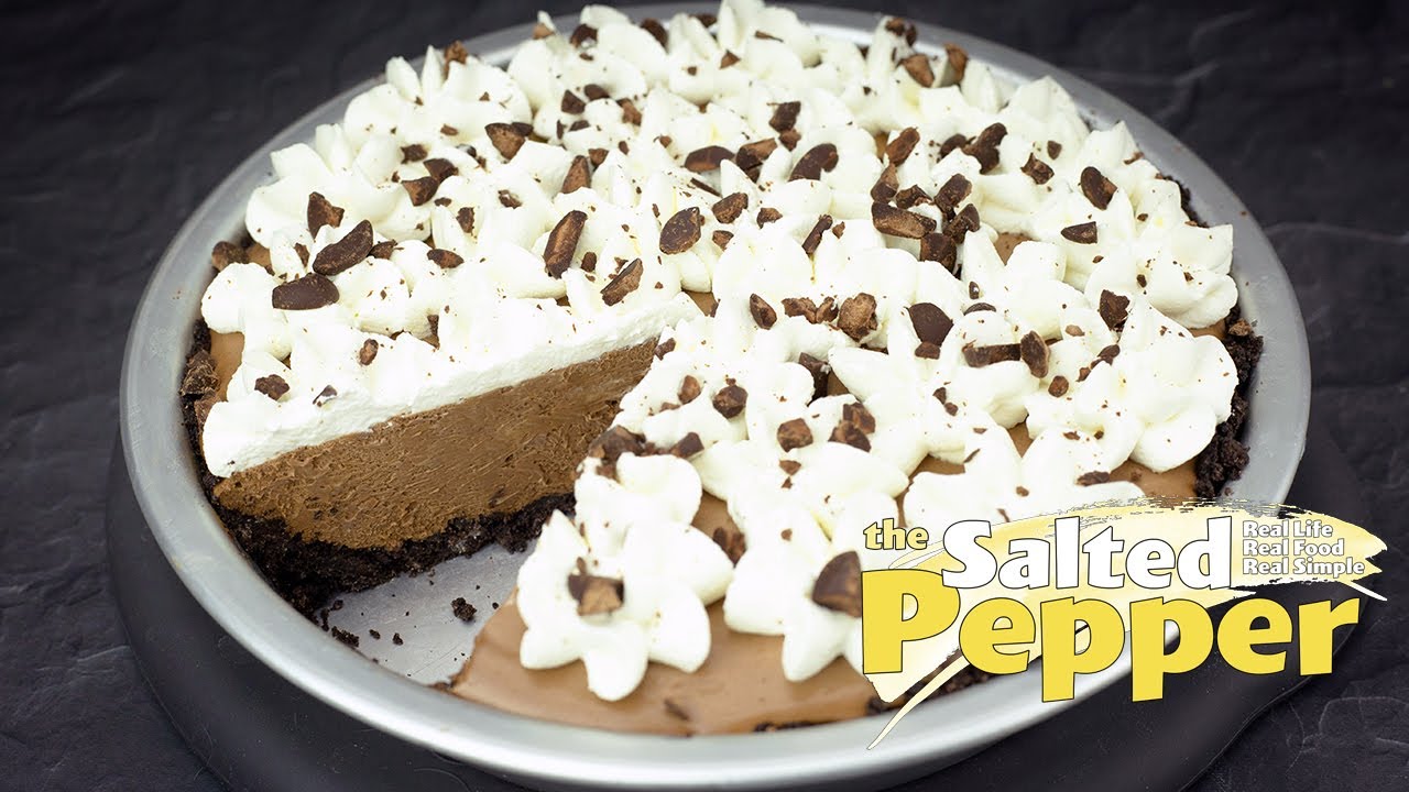 No-Bake Chocolate Mousse Pie