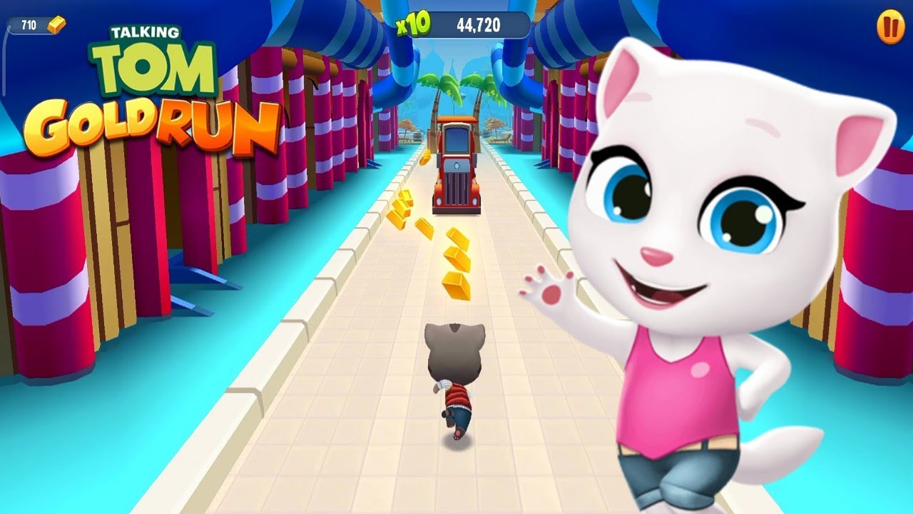 Talking Tom Gold Run - Mobile Gameplay by Tom Cat #1
