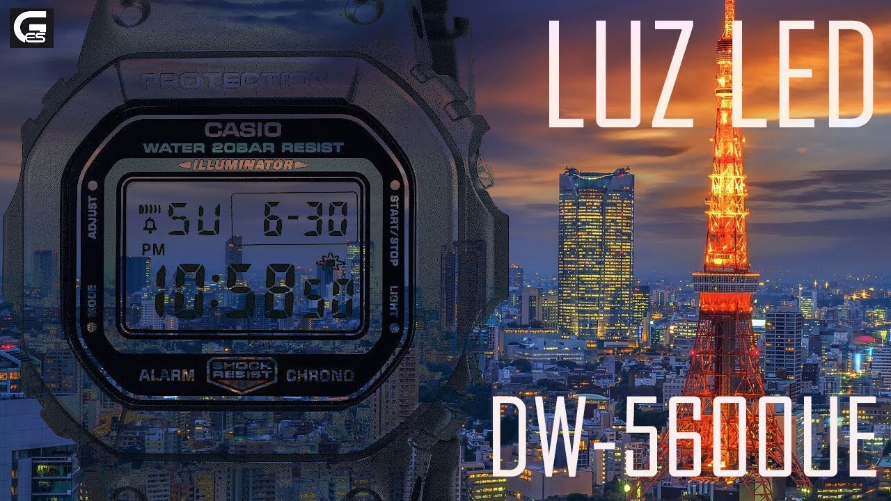G-SHOCK DW-5600UE AÚN MEJOR