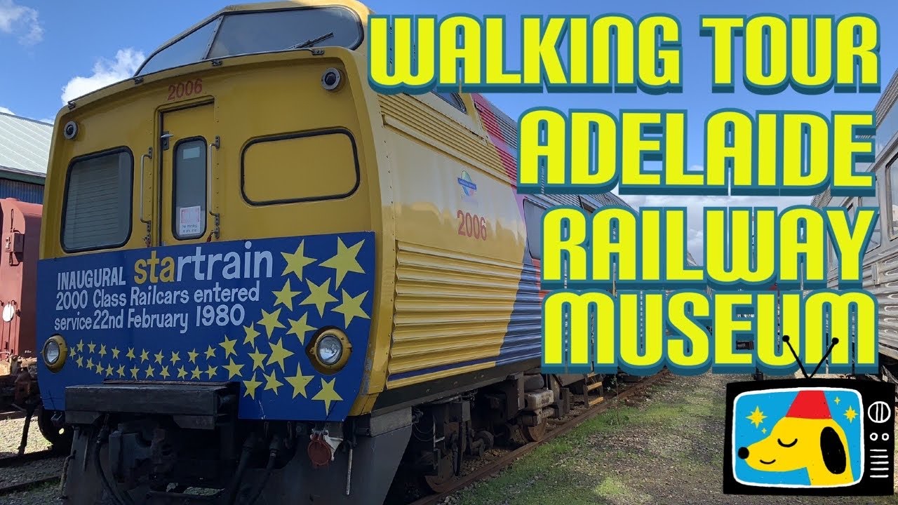 Walking Tour: Adelaide Railway Museum || by Stanlig Films || 4K HD ||