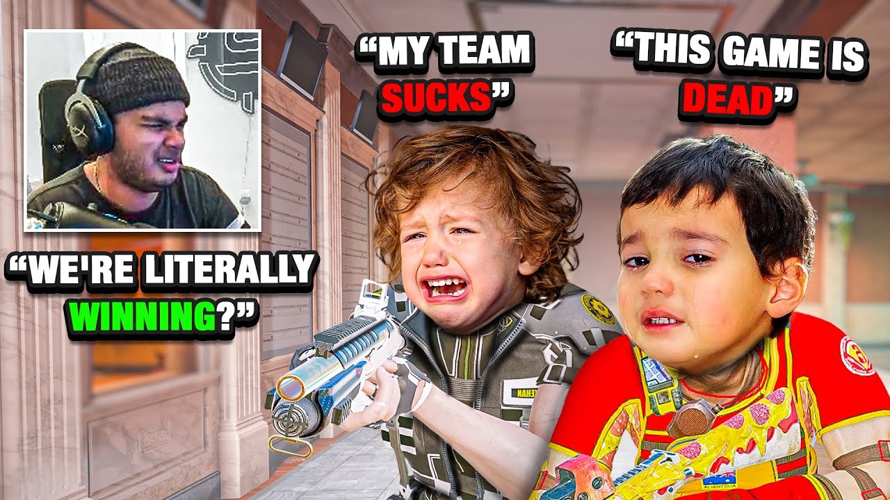 I Found The Biggest CRYBABIES In SIEGE