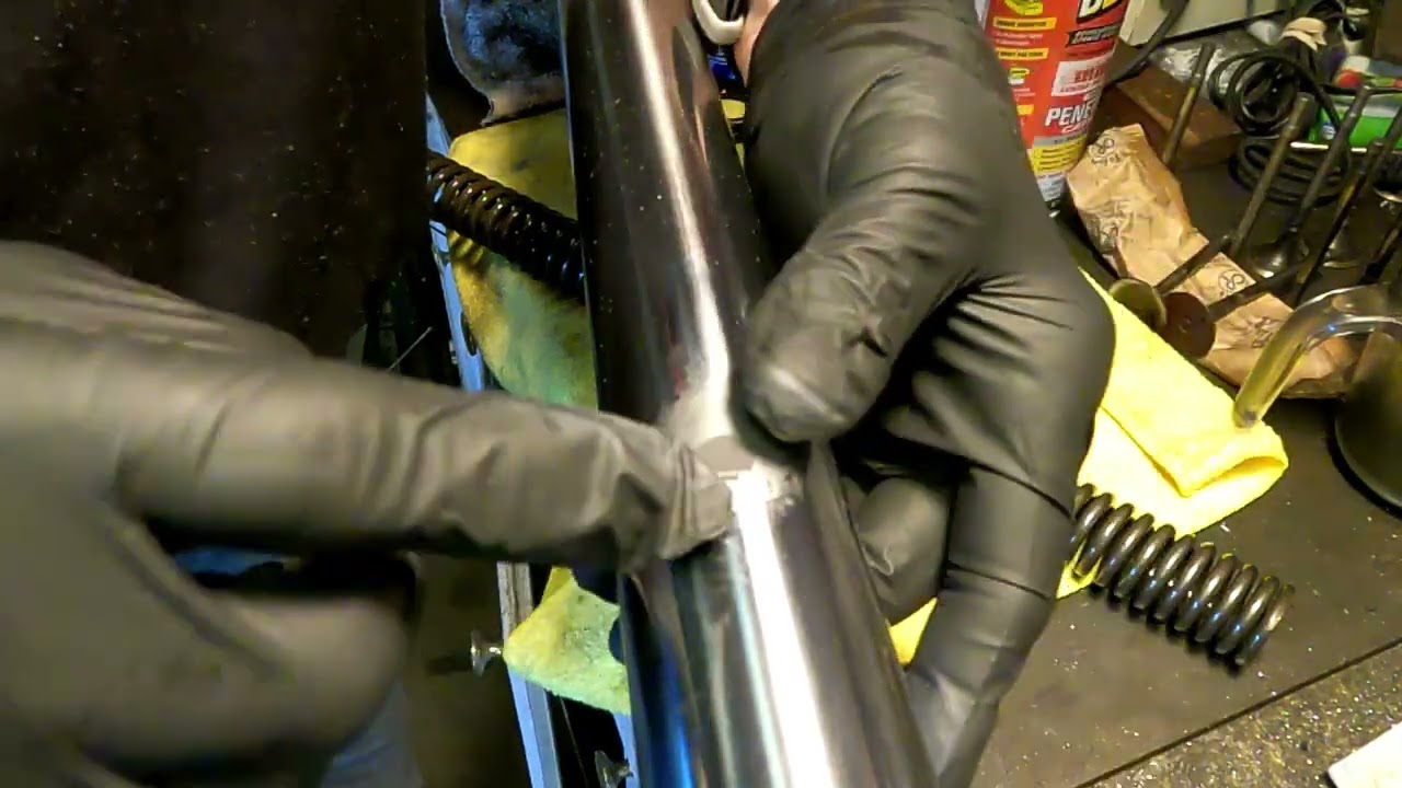 MOTORCYCLE FORK TUBE REPAIR