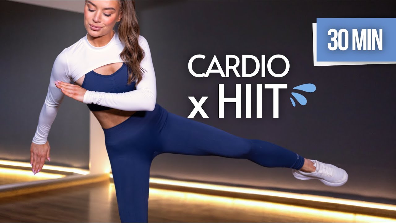 30 MIN CARDIO x HIIT High Intensity Full Body workout | No equipment warm up included Julia Mazur