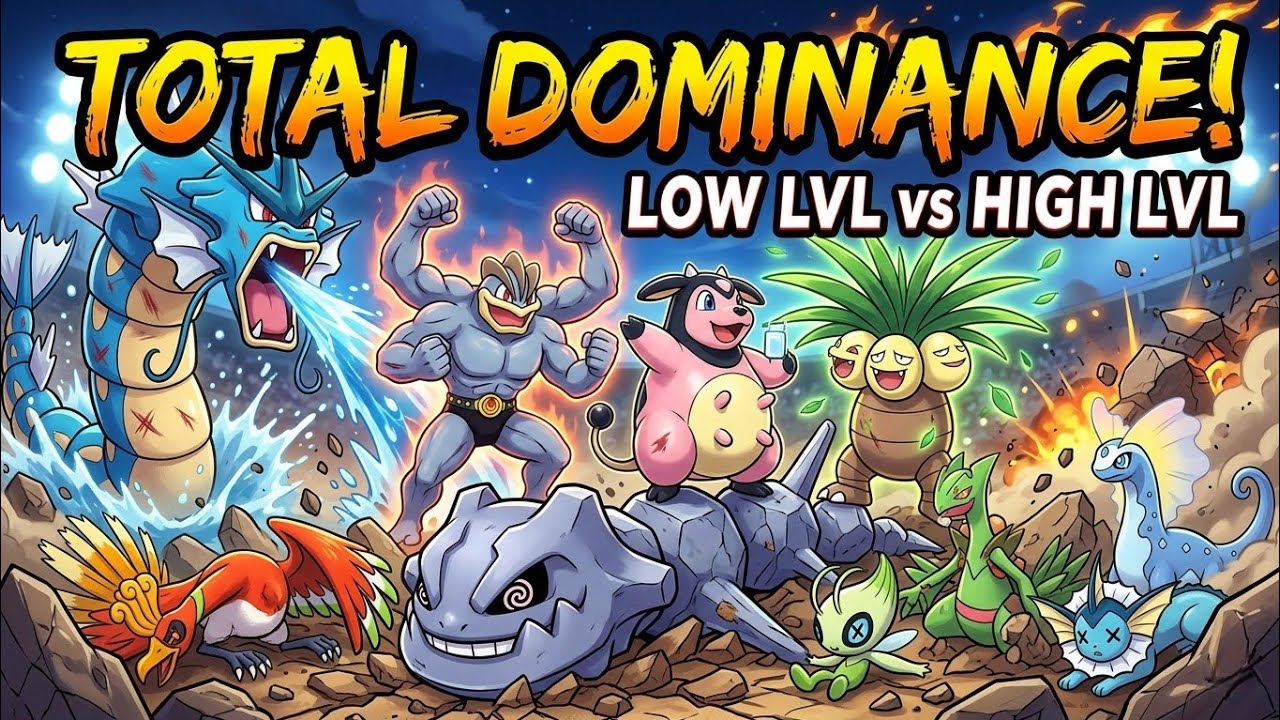 PvP Rank Platinum! Total Dominance! Low Lvl vs High Lvl, Pocket pixel - Pixel Awakening - Pokemon