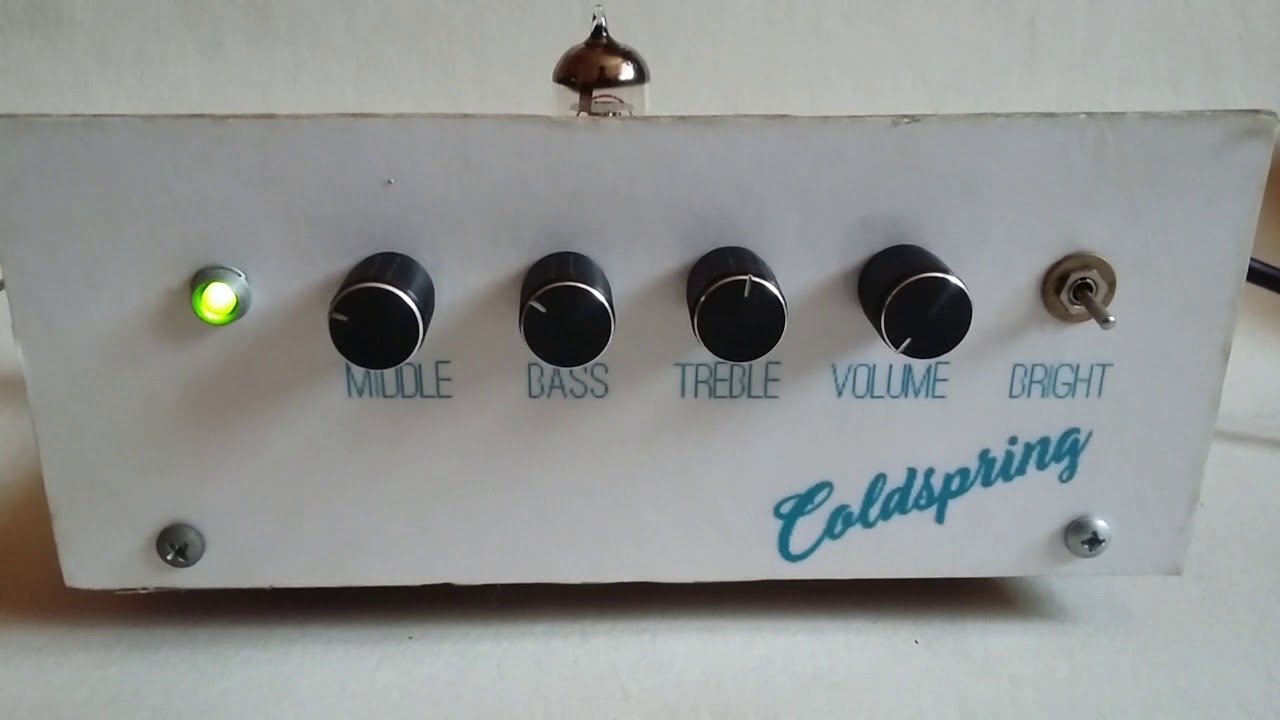 Coldspring Tube Preamplifier With ECC83