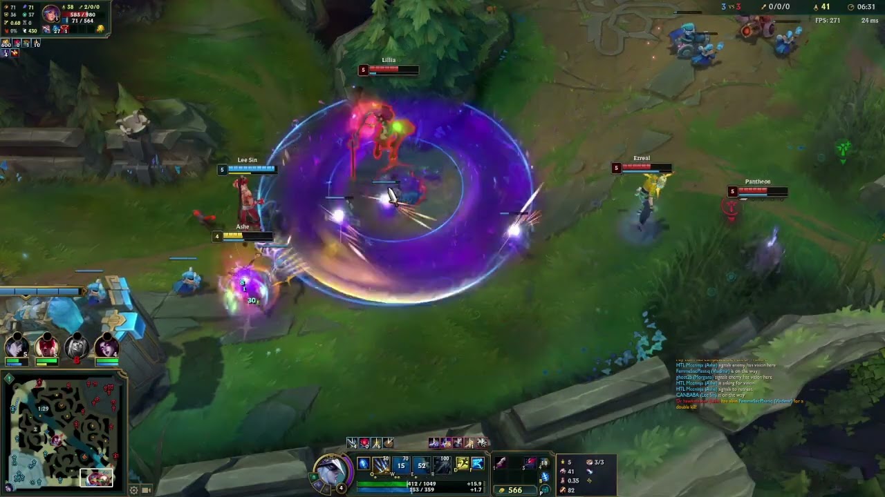 League of Legends ashe vs ezreal