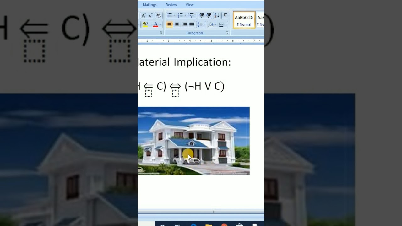 Logic:            Material Implication