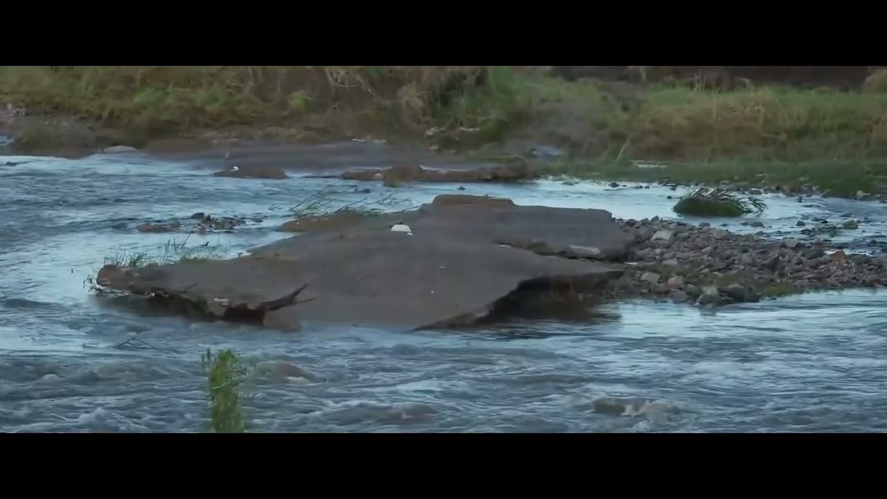 Rongai Bridge damaged from heavy rains/flooding