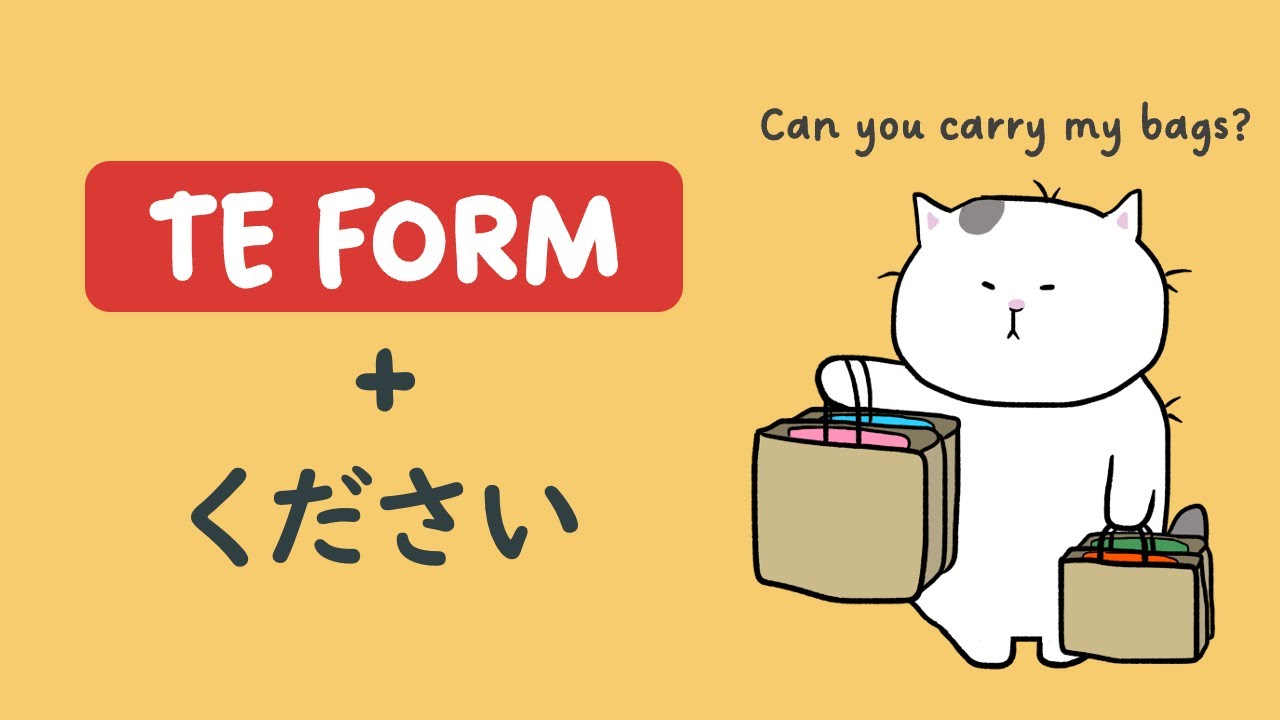 [GENKI Lesson 6] How to use "TE form + KUDASAI" correctly