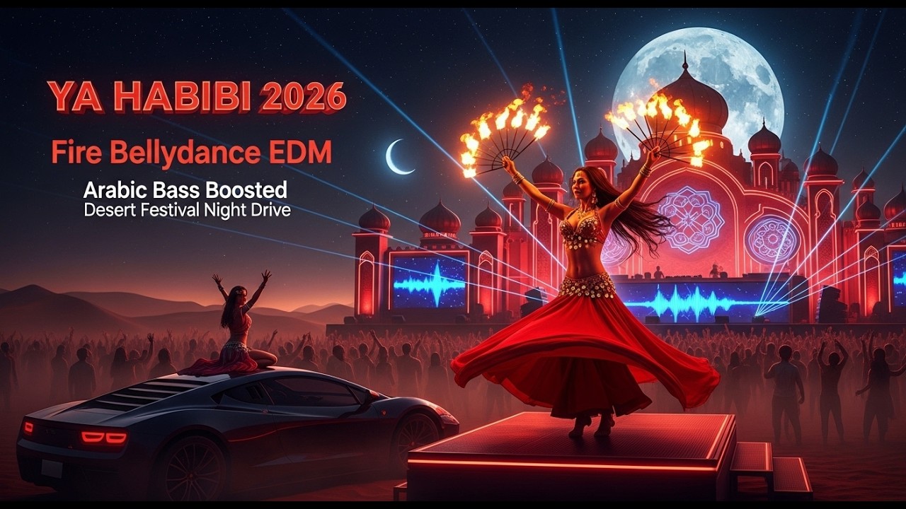 Habibi Club Mix 2026 (TikTok Bellydance Viral) – Arabic EDM Bass Boosted