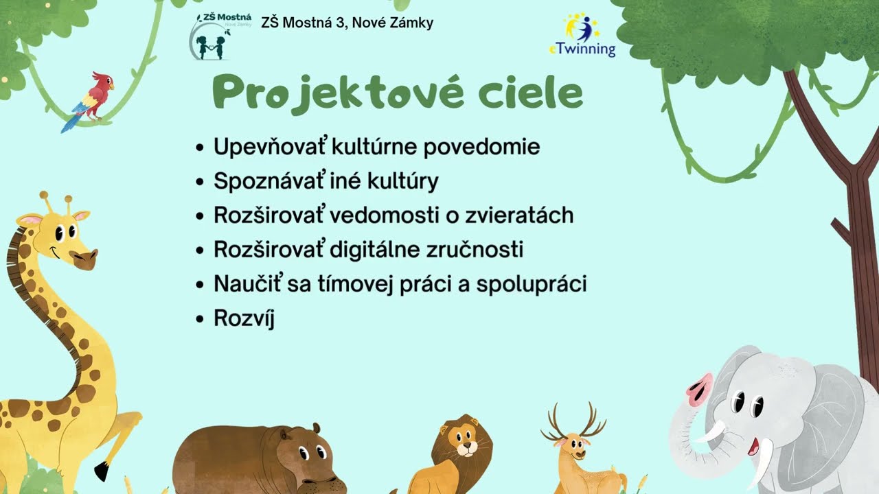 eTwinning projekt: ZOO Explorers