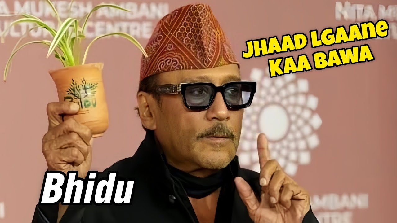 Jackie Shroff is our unpaid therapist
