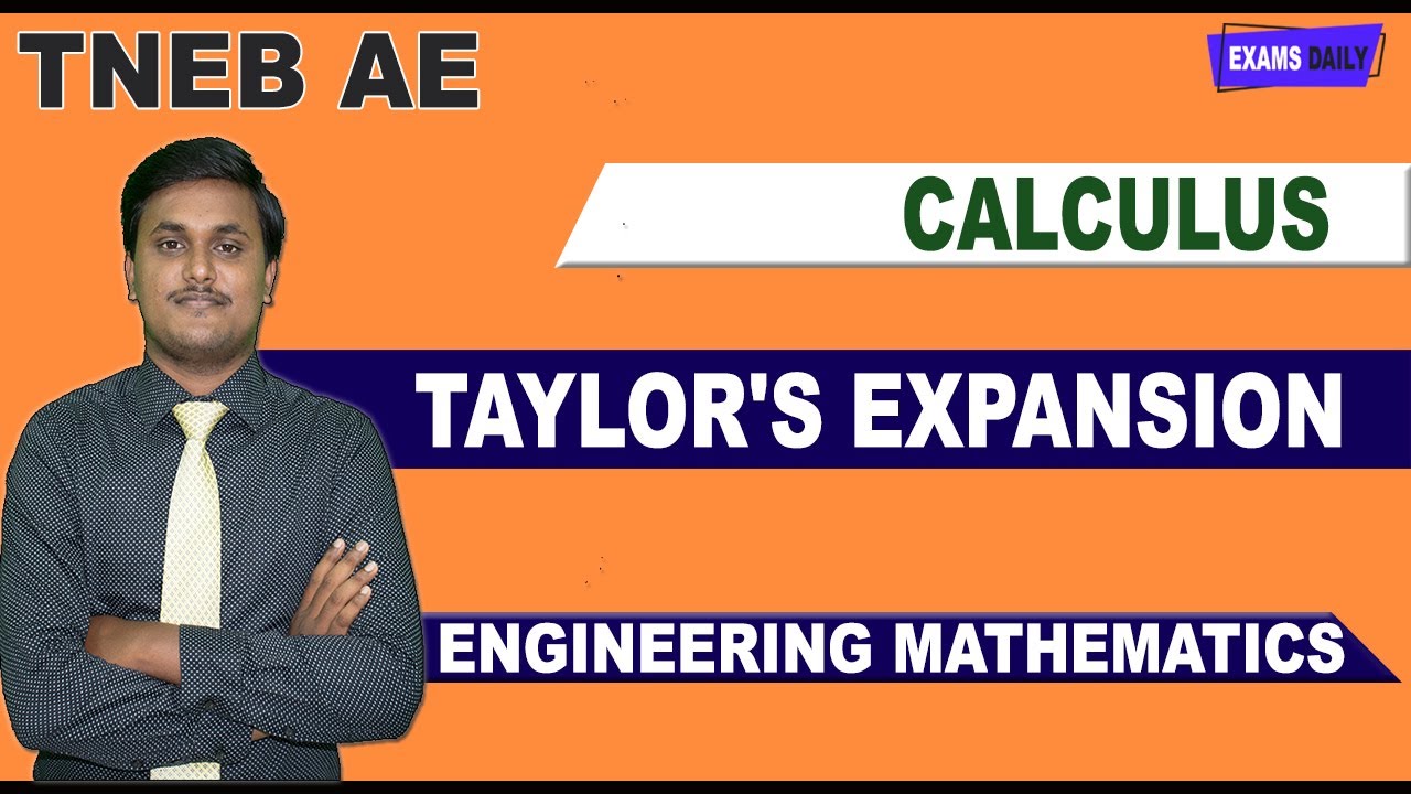 TNEB AE Engineering Maths : Calculus - Taylor's Expansion | TNEB AE Exam Preparation