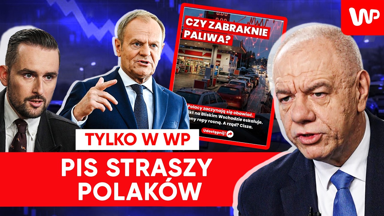 PiS nakręca emocje ws. cen paliw. Sasin się zapiera: Problem jest rzeczywisty
