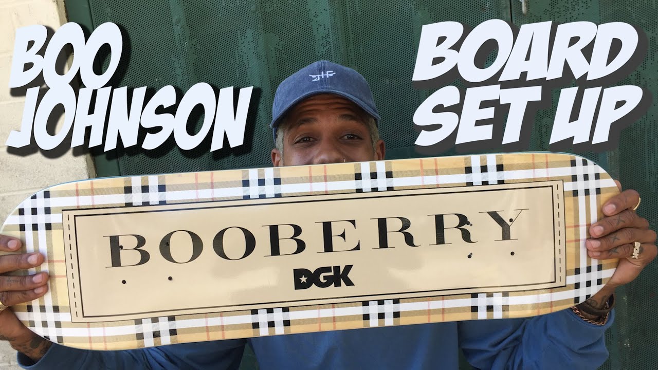 BOO JOHNSON BOARD SET UP AND INTERVIEW !!!