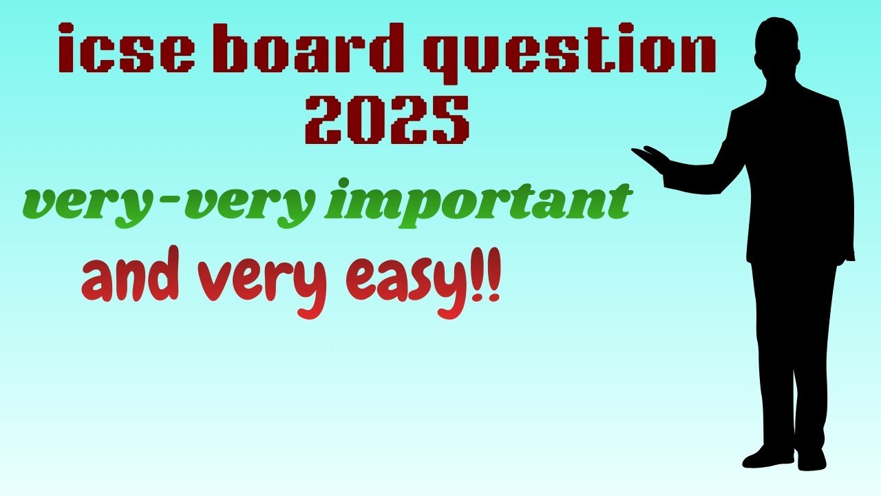 ICSE|| MATHS ||IMPORTANT QUESTION||EQUATION OF LINE||SLOPES OF PARALLEL LINES|| BOARD QUESTION