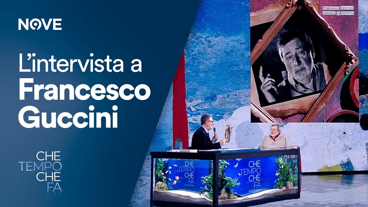 Che tempo che fa | Intervista a Francesco Guccini
