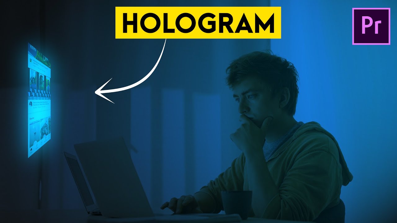 Hologram Effect in Adobe Premiere Pro in Hindi (2022)