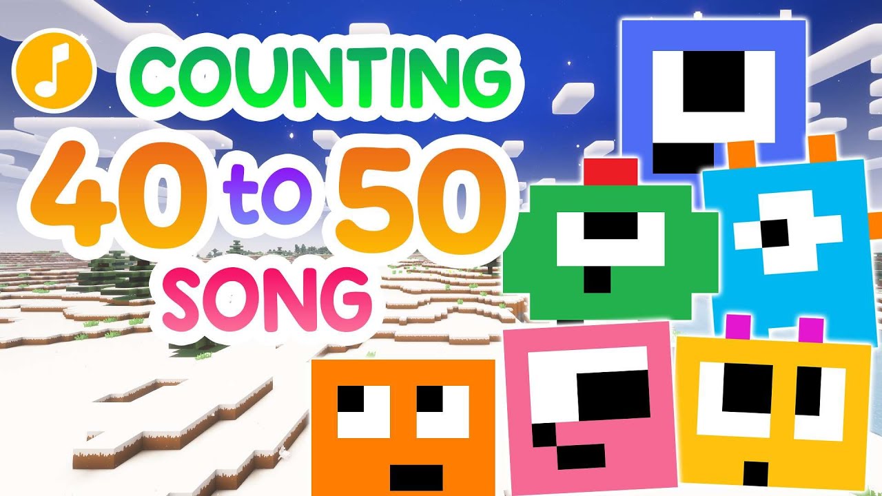Counting 40 to 50 Song | Kids Songs + Nursery Rhymes