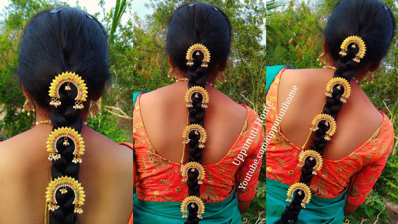 How to Make Bridal Hair Accessories At Home | DIY hair accessories | Jada Billalu | uppunutihome