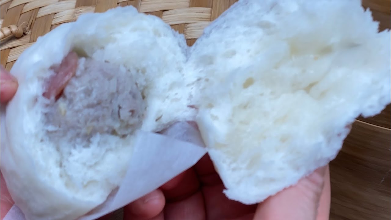 Bánh Bao Nhân Xíu Mại Làm Bằng Bột Này Bánh Bao Xốp Trắng Nhẹ Bánh Bao Để Tủ Lạnh Được Rất Lâu