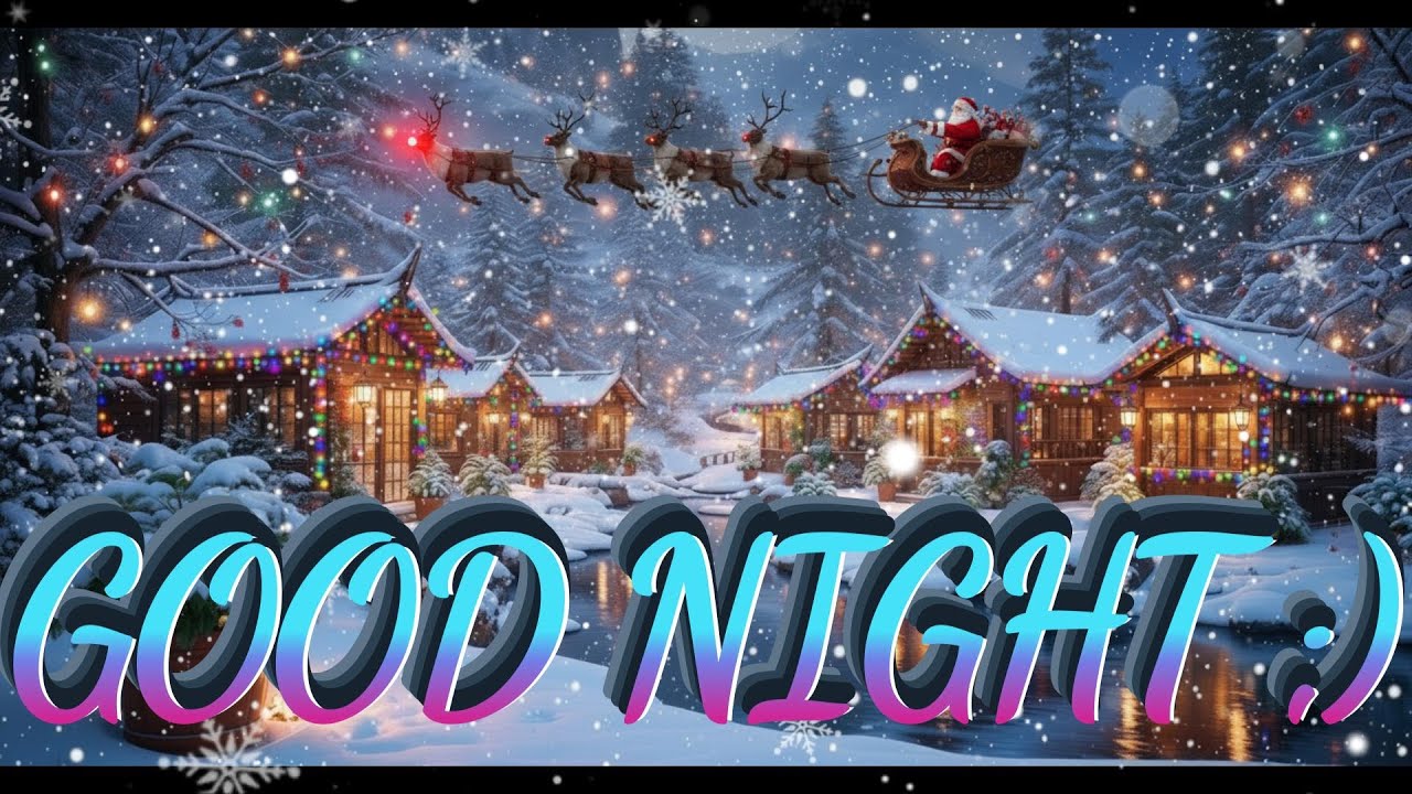 SLEEP TO SANTA❄️ WINTER SONGS FOR DEEP SLEEP. SOFT PIANO COZY.