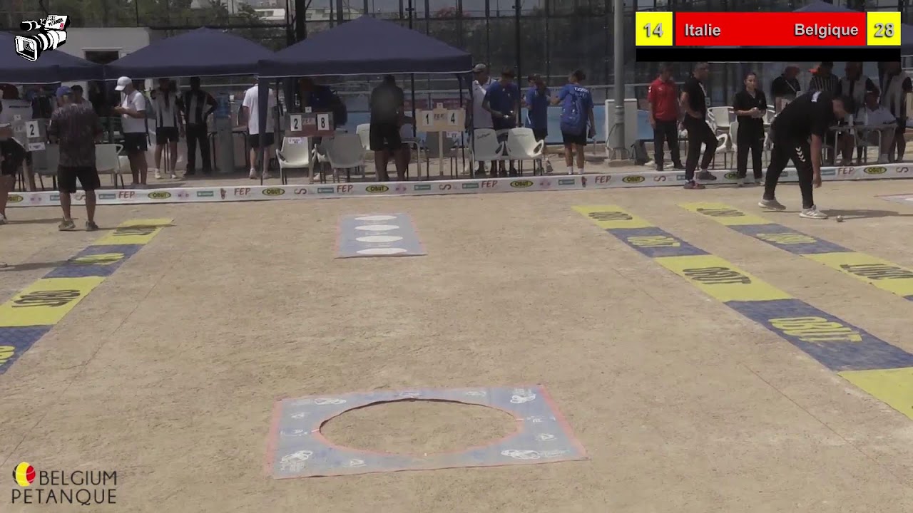 P&eacute;tanque Championnat du monde Junior