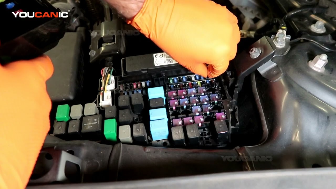 2013-2017 Mazda CX-5 - Fuse Box Locations