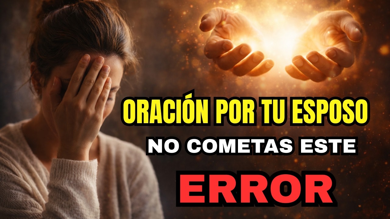 ORACIÓN POR TU ESPOSO – NO COMETAS ESTE ERROR | DIOS SE HACE A UN LADO