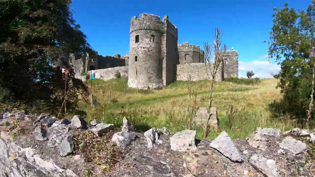 Walk Alongside Carew Castle In South Wales | 4K