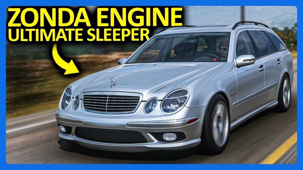 Forza Horizon 5 : The ULTIMATE Sleeper Mercedes!! (FH5 AMG E55 Wagon)